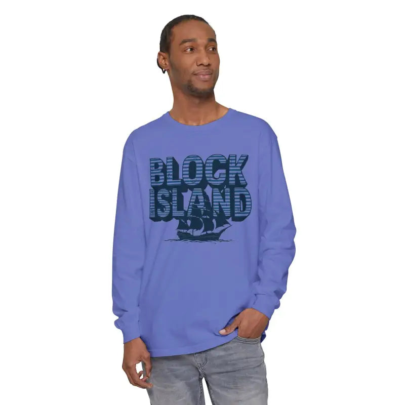 Ocean State Styles Block Island T Shirt Garment Dyed