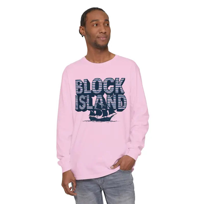 Ocean State Styles Block Island T Shirt Garment Dyed