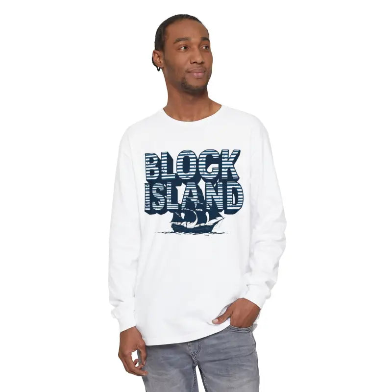 Ocean State Styles Block Island T Shirt Garment Dyed