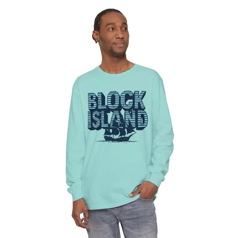 Ocean State Styles Block Island T Shirt Garment Dyed