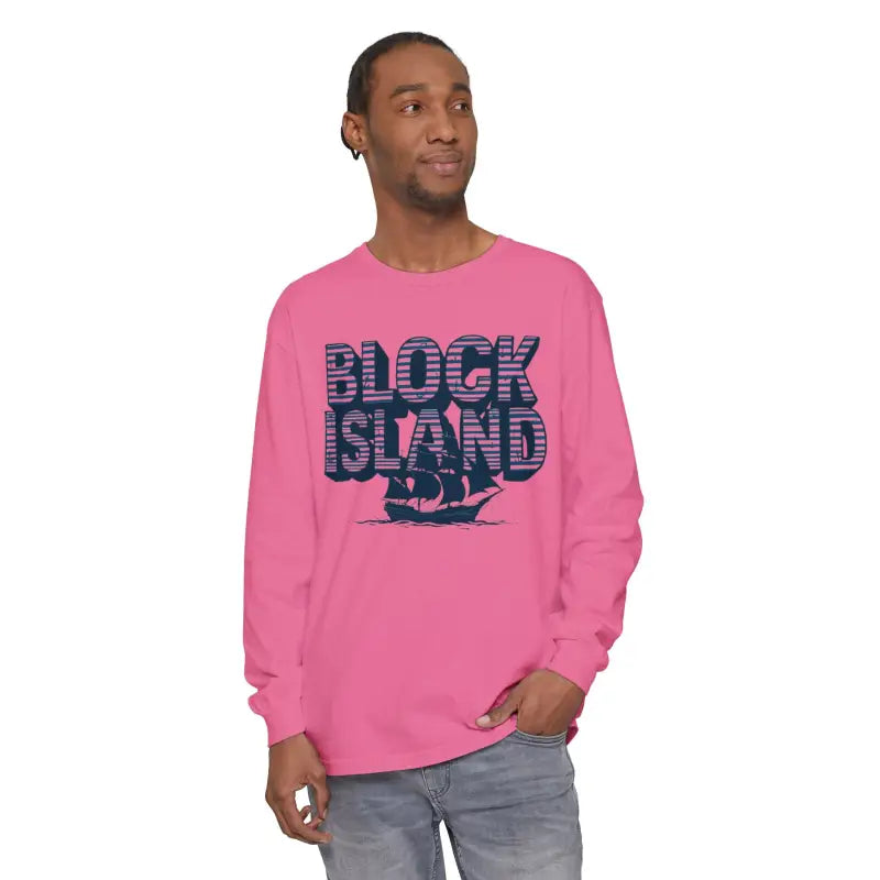 Ocean State Styles Block Island T Shirt Garment Dyed