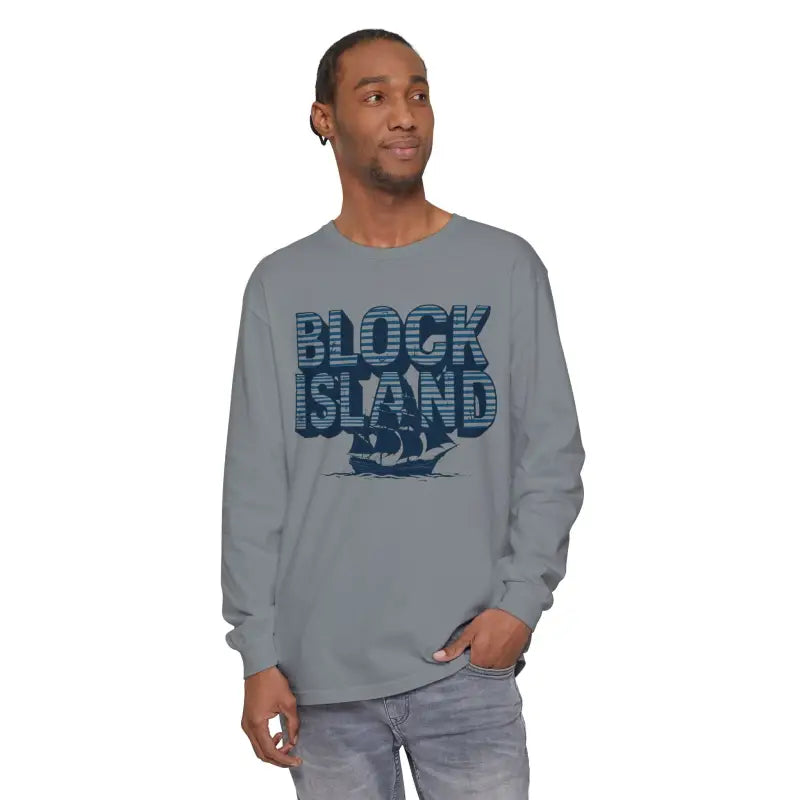 Ocean State Styles Block Island T Shirt Garment Dyed