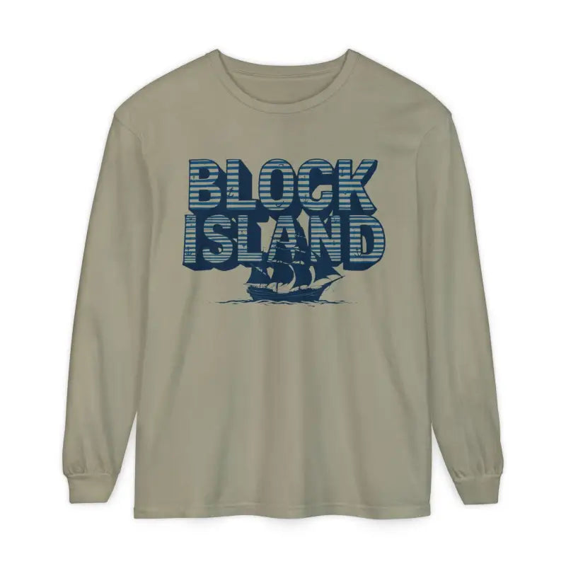 Ocean State Styles Block Island T Shirt Garment Dyed