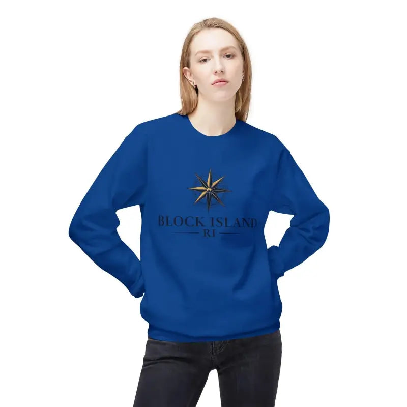 Ocean State Styles Sweatshirt Block Island Nautical Compass