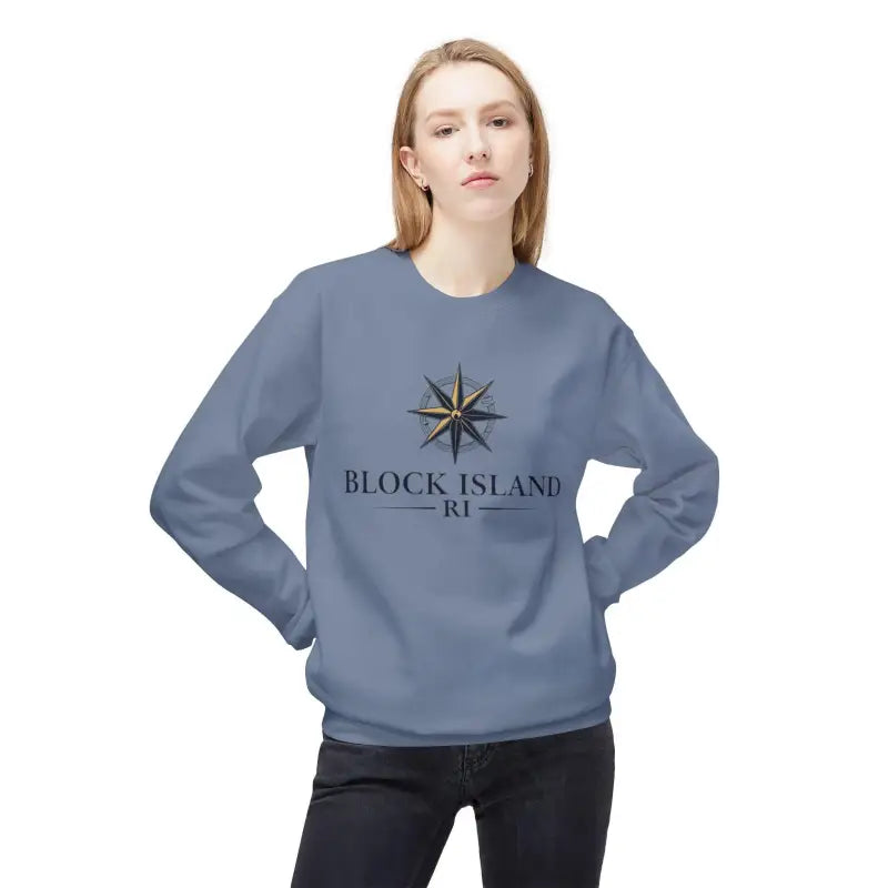 Ocean State Styles Sweatshirt Block Island Nautical Compass