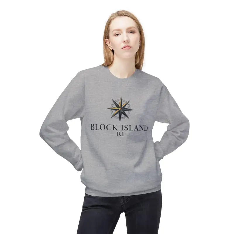Ocean State Styles Sweatshirt Block Island Nautical Compass