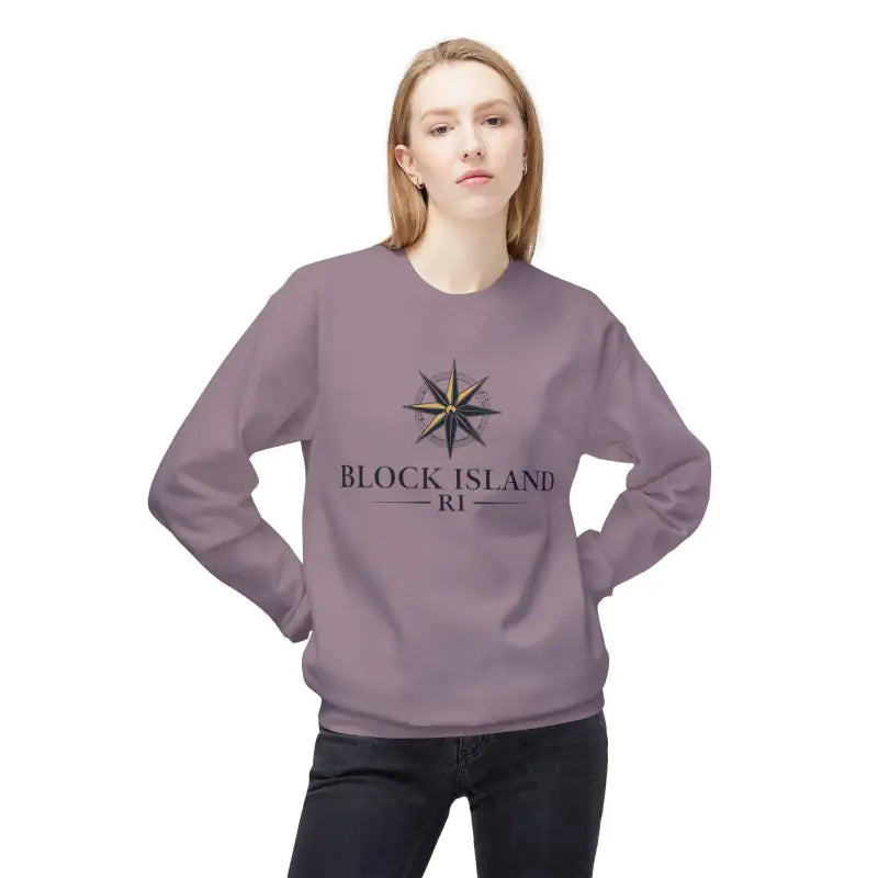Ocean State Styles Sweatshirt Block Island Nautical Compass