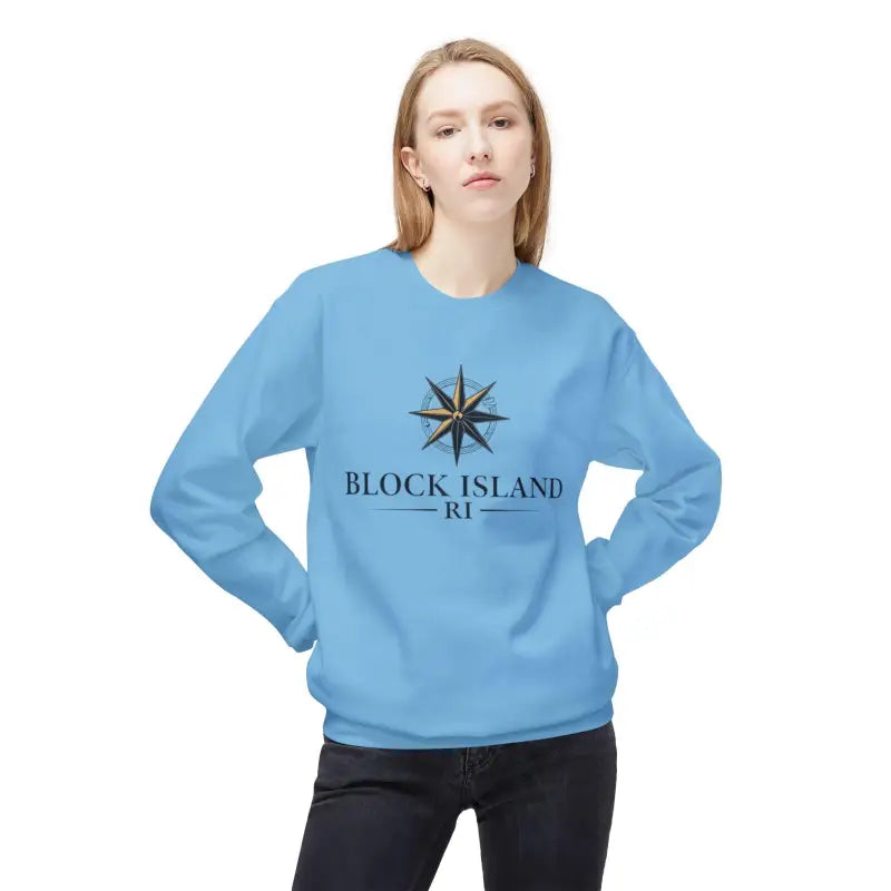 Ocean State Styles Sweatshirt Block Island Nautical Compass