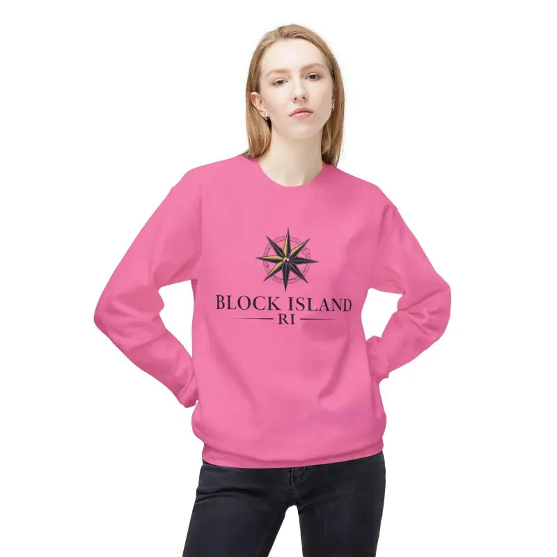 Ocean State Styles Sweatshirt Block Island Nautical Compass