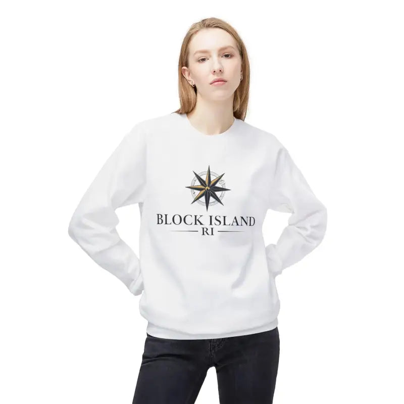 Ocean State Styles Sweatshirt Block Island Nautical Compass