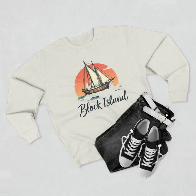 Ocean State Styles Sweatshirt Block Island Pirate Ship