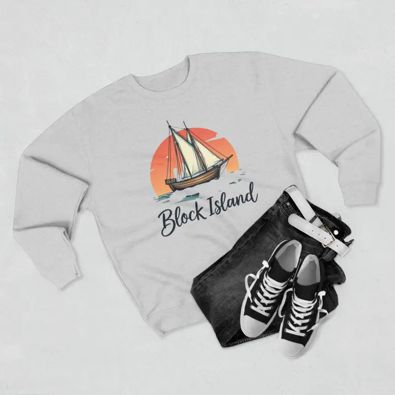 Ocean State Styles Sweatshirt Block Island Pirate Ship