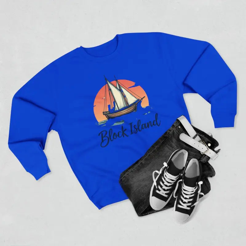 Ocean State Styles Sweatshirt Block Island Pirate Ship