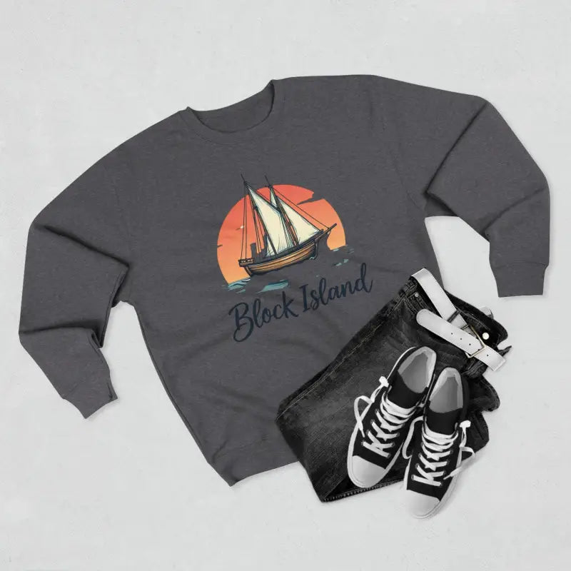 Ocean State Styles Sweatshirt Block Island Pirate Ship
