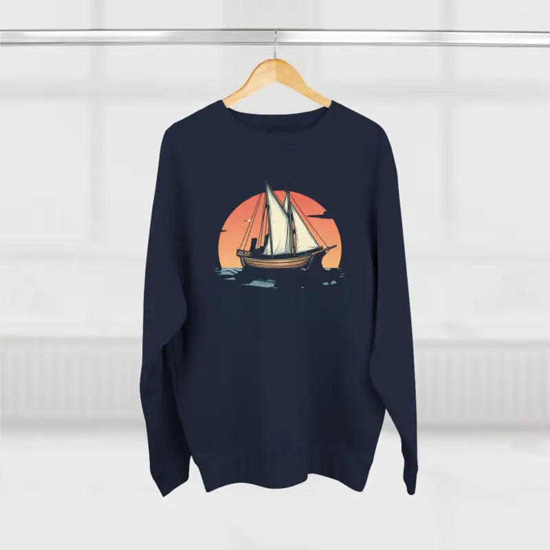 Ocean State Styles Sweatshirt Block Island Pirate Ship