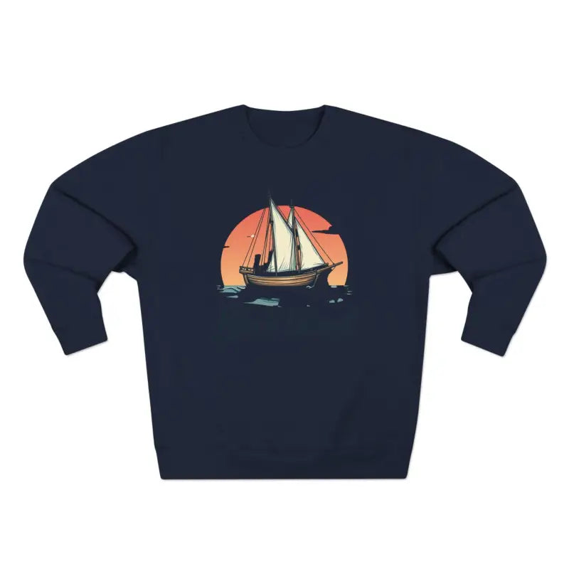 Ocean State Styles Sweatshirt Block Island Pirate Ship