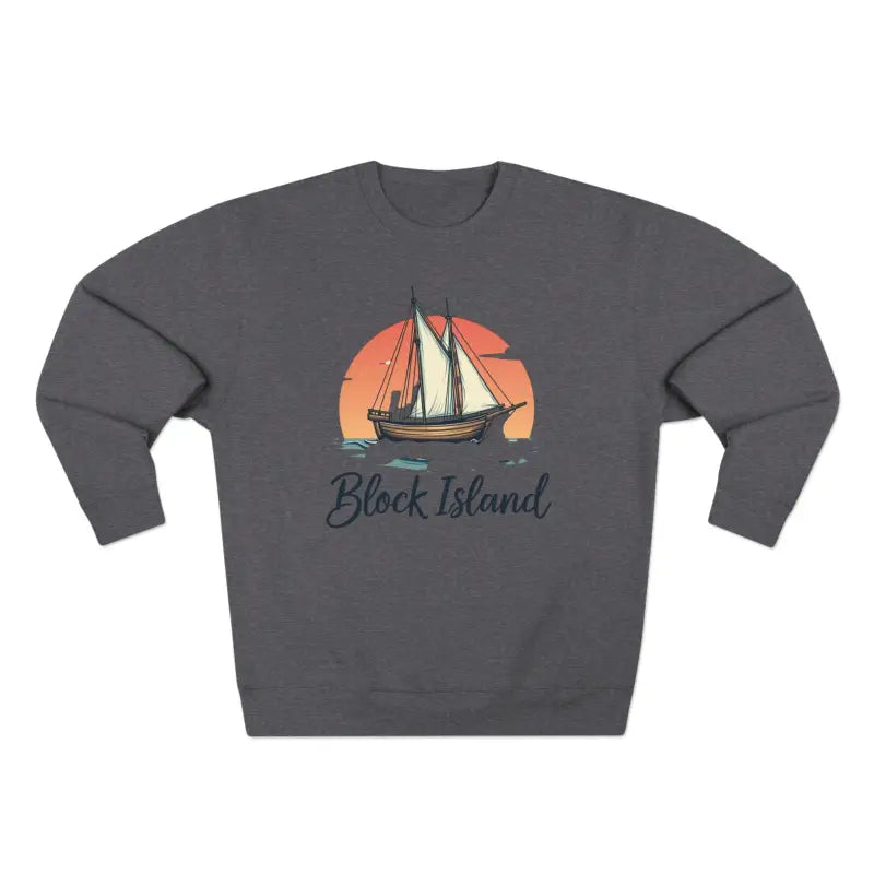 Ocean State Styles Sweatshirt Block Island Pirate Ship