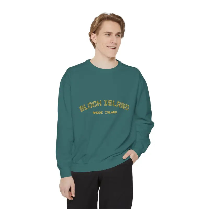 Ocean State Styles Sweatshirt Block Island 80 Percent Cotton