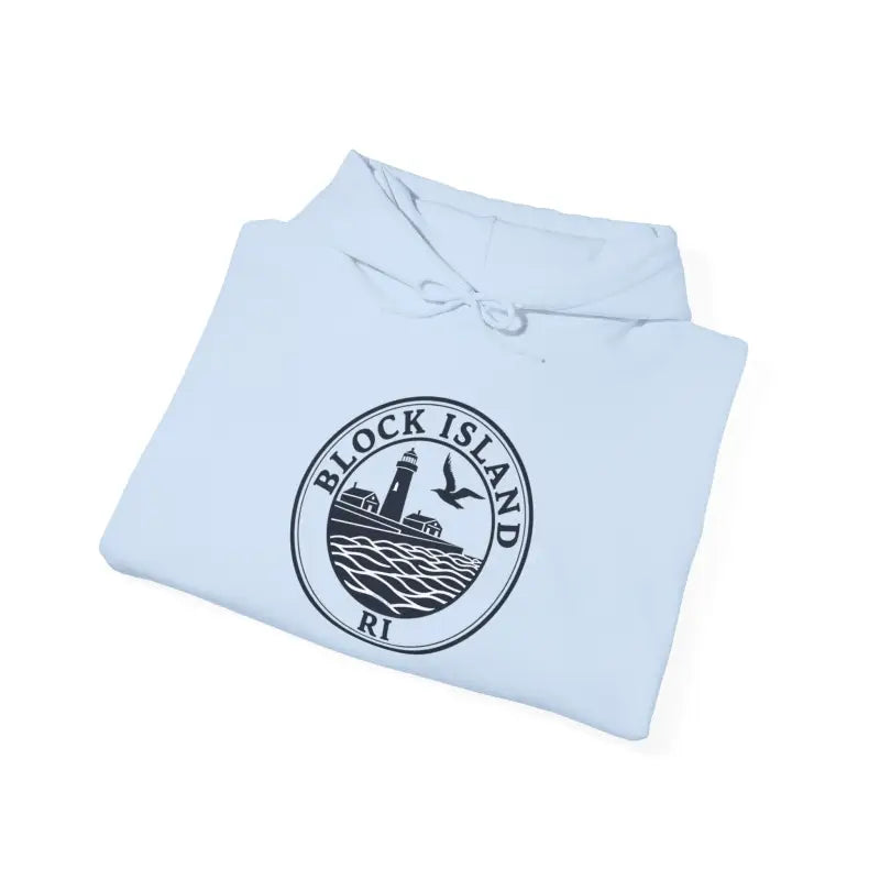 Ocean State Styles Hoodie Block Island RI Lighthouse