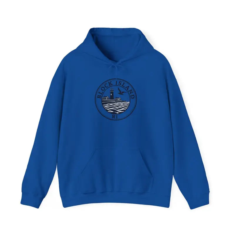 Ocean State Styles Hoodie Block Island RI Lighthouse