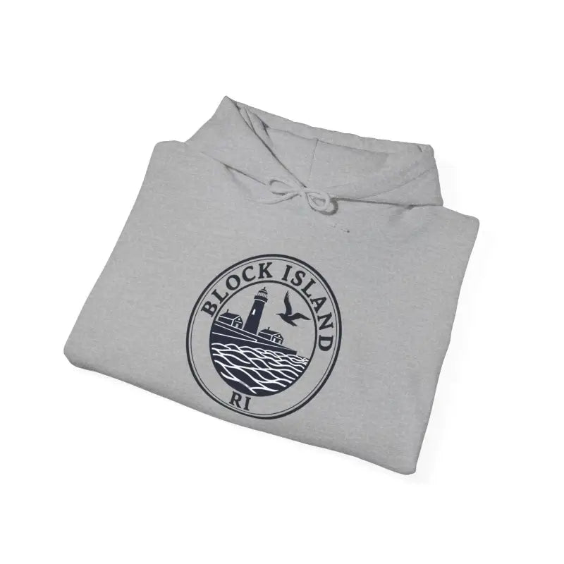 Ocean State Styles Hoodie Block Island RI Lighthouse