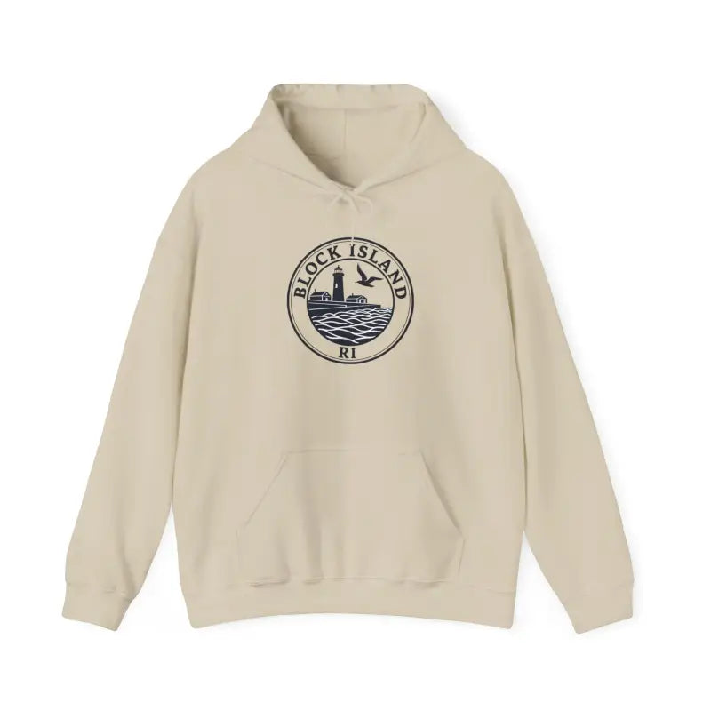 Ocean State Styles Hoodie Block Island RI Lighthouse