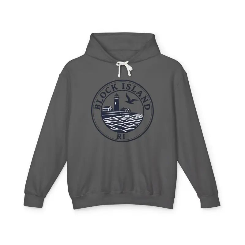 Ocean State Styles Hoodie Block Island Lighthouse US Cotton