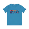 Ocean State Styles T Shirt Block Island Sunset Unisex Jersey