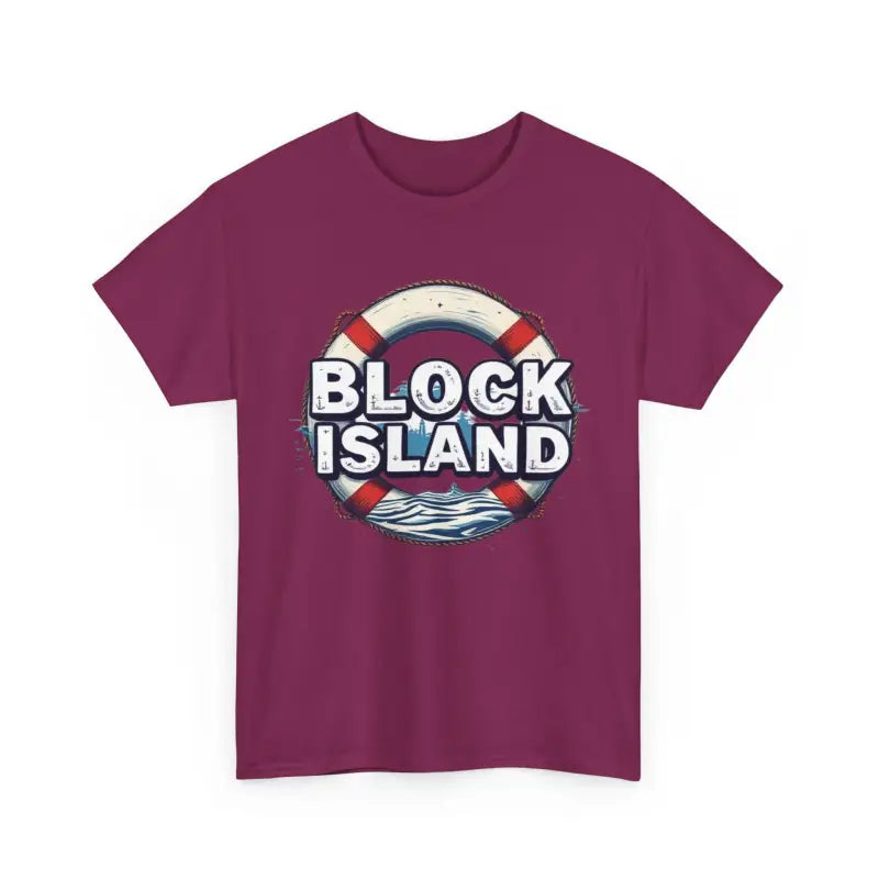 Ocean State Styles T Shirt Block Island Unisex Cotton Tee