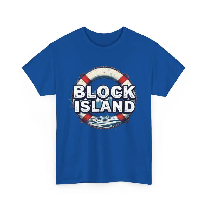 Ocean State Styles T Shirt Block Island Unisex Cotton Tee