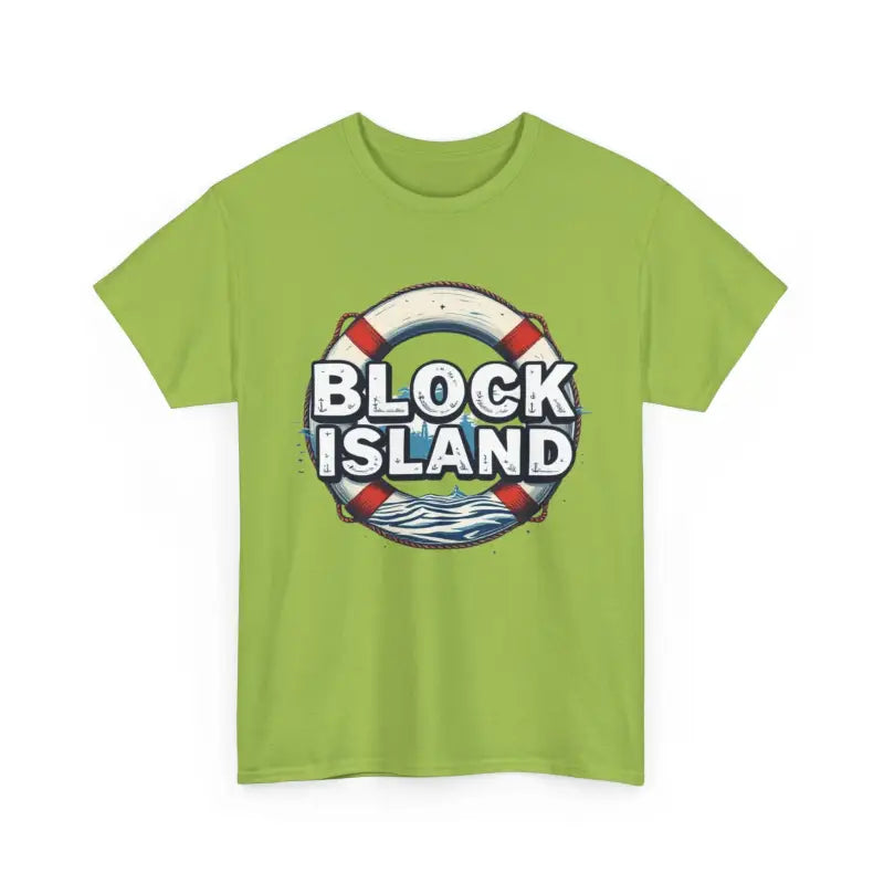Ocean State Styles T Shirt Block Island Unisex Cotton Tee