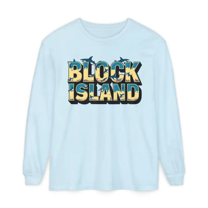 Ocean State Styles Block Island Long Sleeve T Shirt Unisex