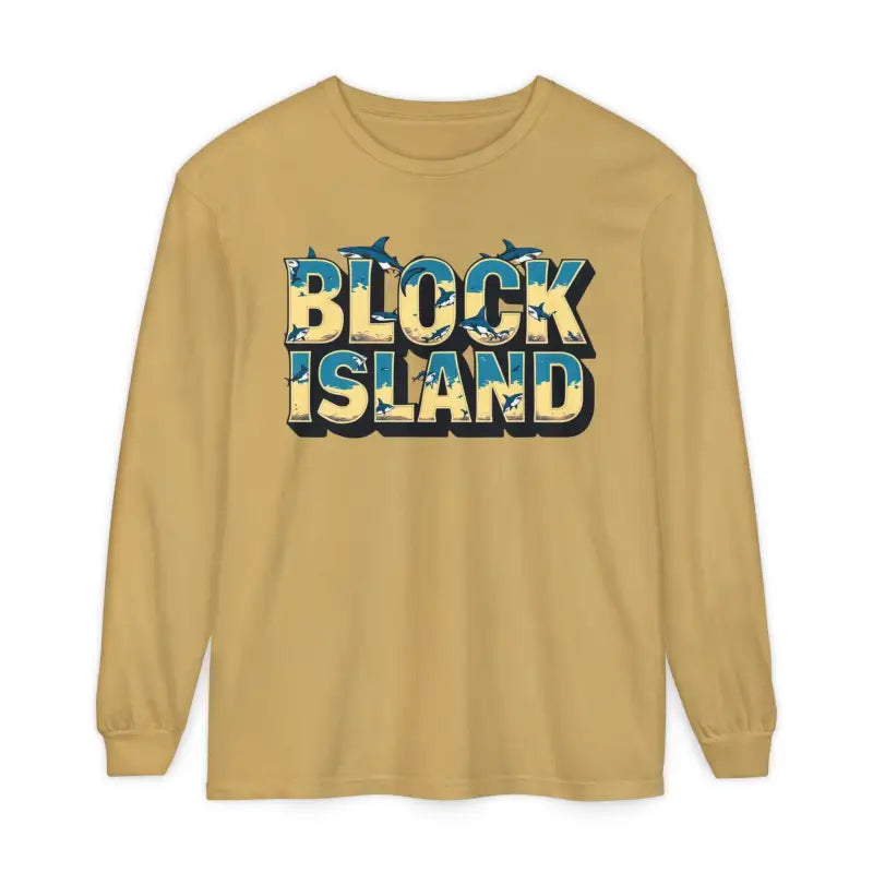 Ocean State Styles Block Island Long Sleeve T Shirt Unisex