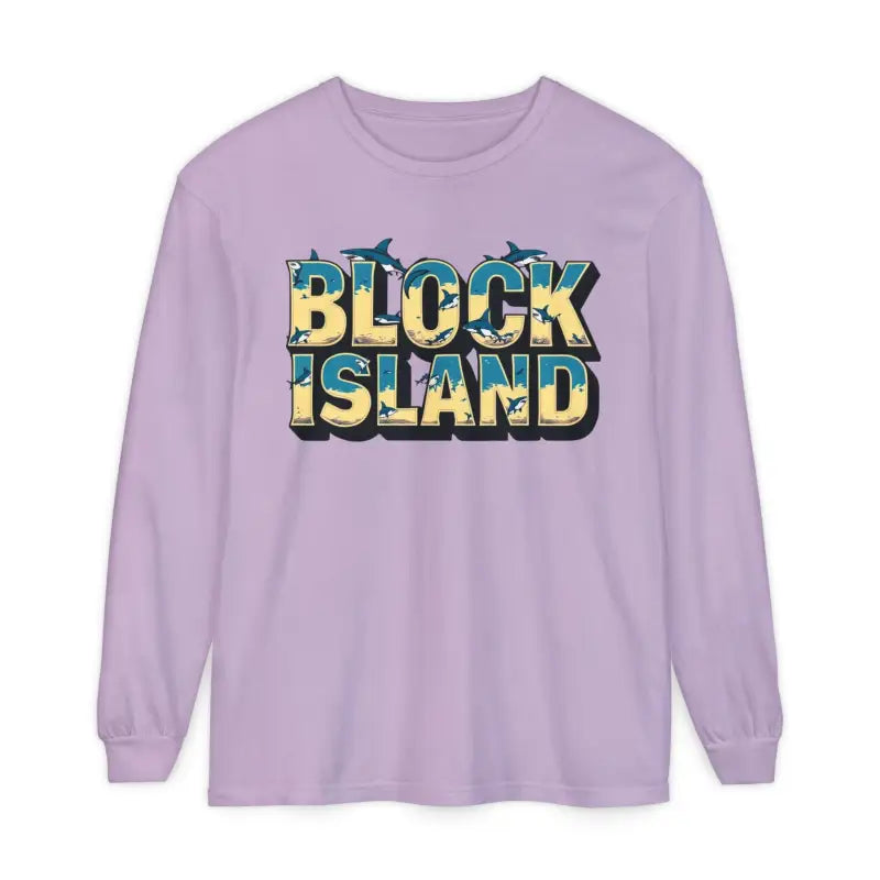 Ocean State Styles Block Island Long Sleeve T Shirt Unisex
