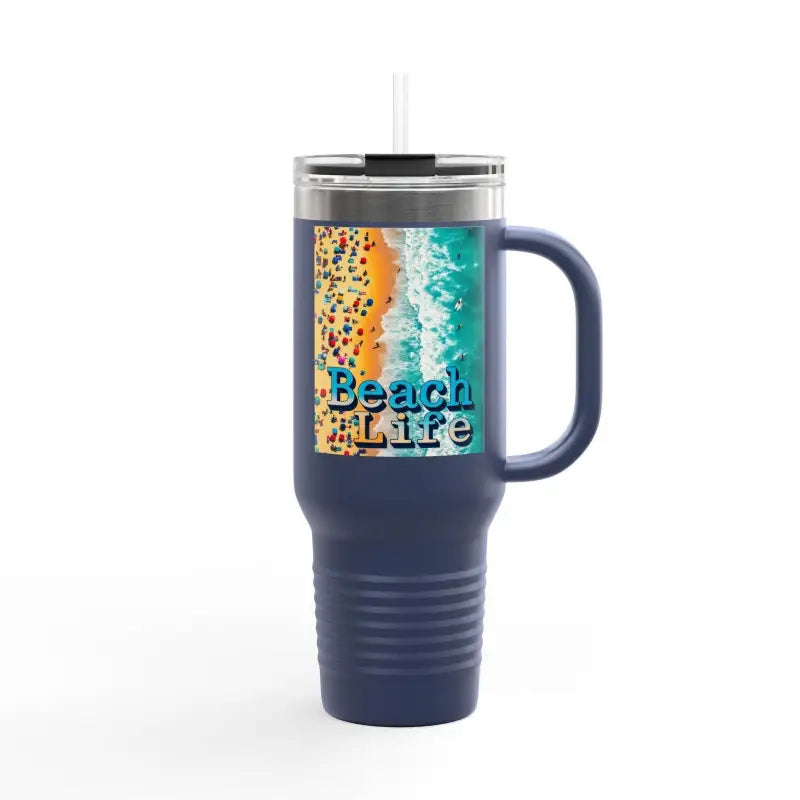 Ocean State Styles Beach Life Insulated Travel Mug 40oz
