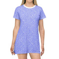 Ocean State Styles T Shirt Dress Swirl Pattern Lightweight