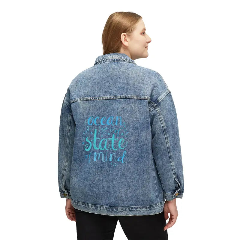 Ocean State Styles Denim Jacket Ocean State Of Mind Women