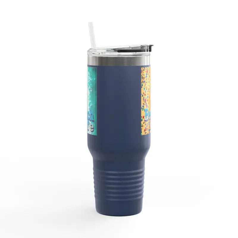Ocean State Styles Tumbler Beach Life 40oz Travel Mug