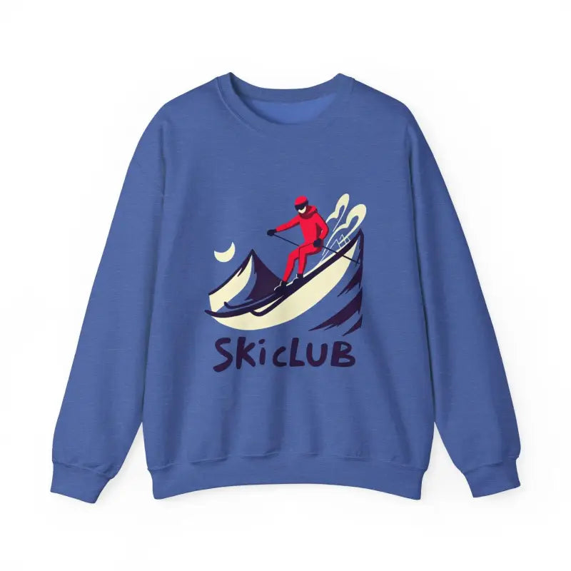 Ocean State Styles Sweatshirt Ski Club Heavy Blend Unisex
