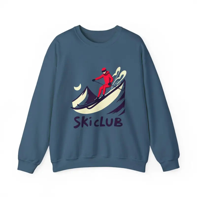 Ocean State Styles Sweatshirt Ski Club Heavy Blend Unisex