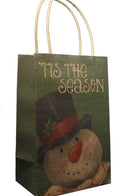 Kraft Gift Bag - Snowman Cub