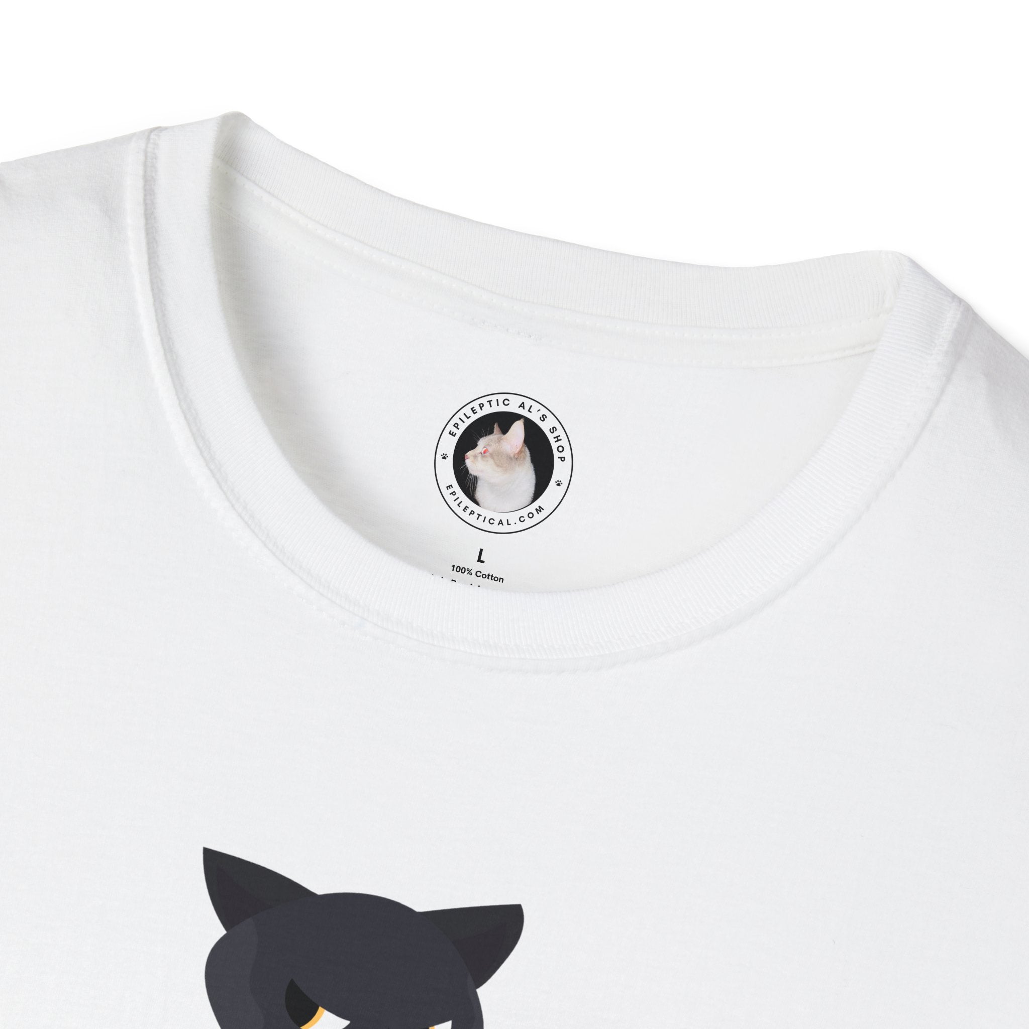 Kaylee's Bombastic Side Eye Cat Shirt – Funny Sassy Cat Unisex Softstyle Tee
