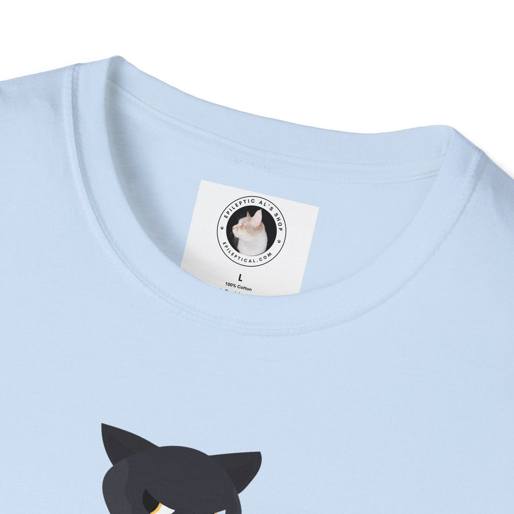 Kaylee's Bombastic Side Eye Cat Shirt – Funny Sassy Cat Unisex Softstyle Tee