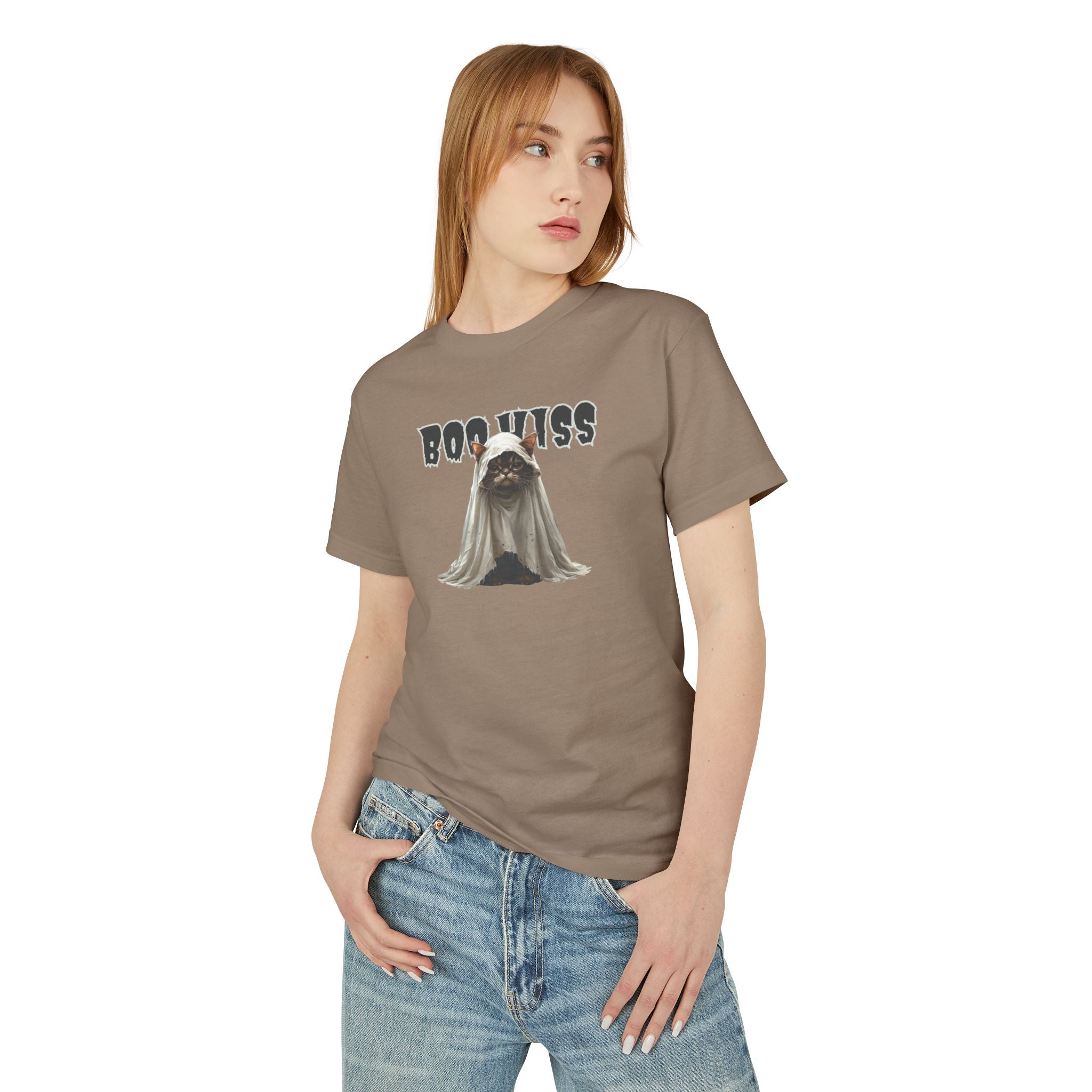 Boo Hiss Ghost Kitty Unisex Tee