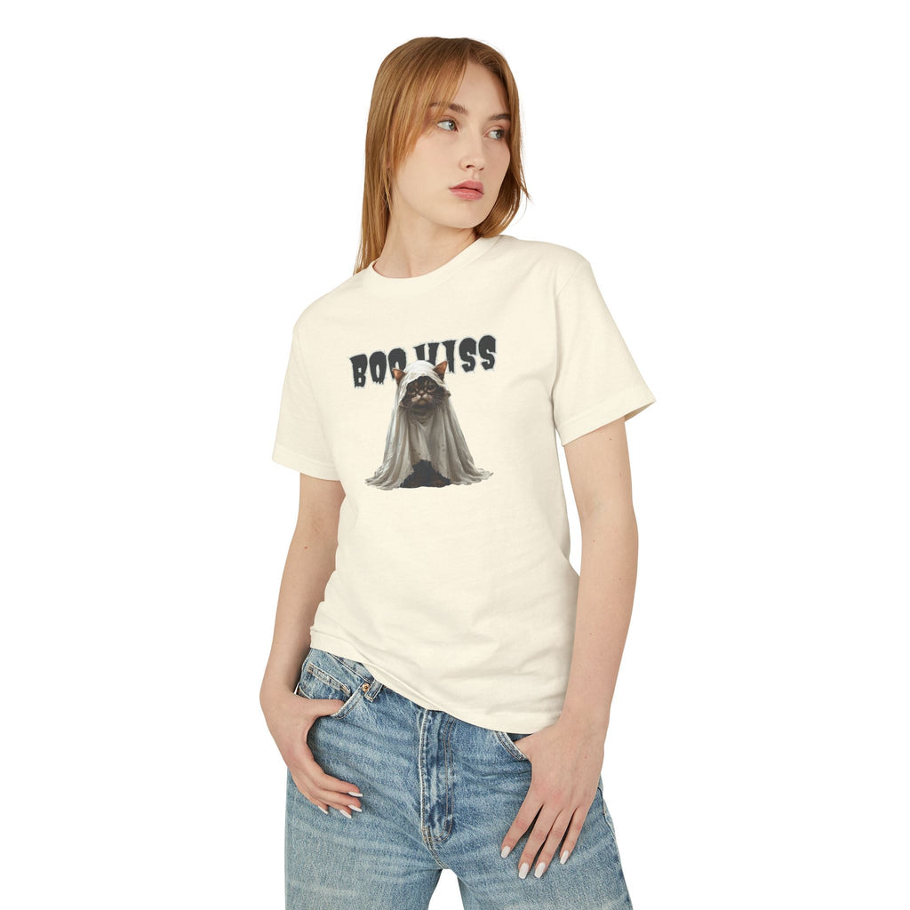 Boo Hiss Ghost Kitty Unisex Tee