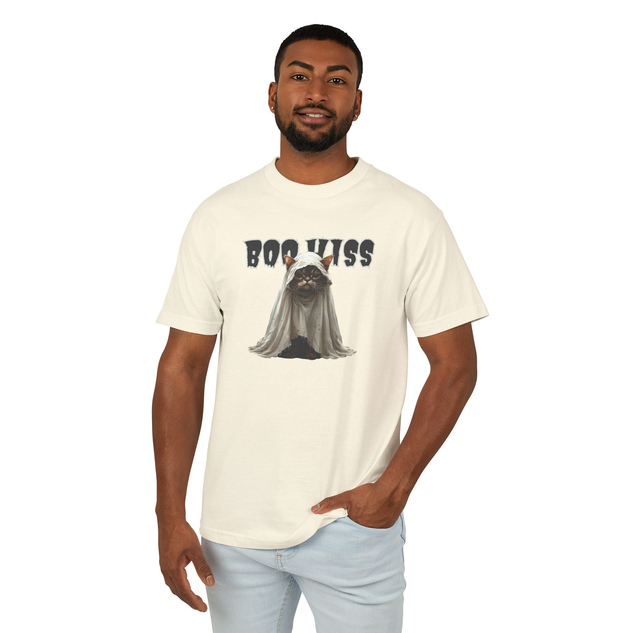 Boo Hiss Ghost Kitty Unisex Tee