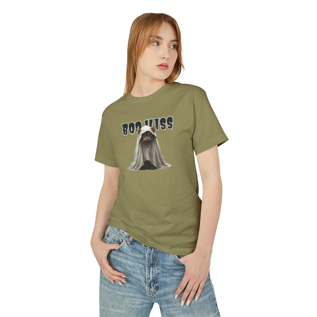 Boo Hiss Ghost Kitty Unisex Tee