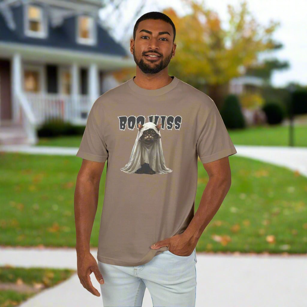 Boo Hiss Ghost Kitty Unisex Tee