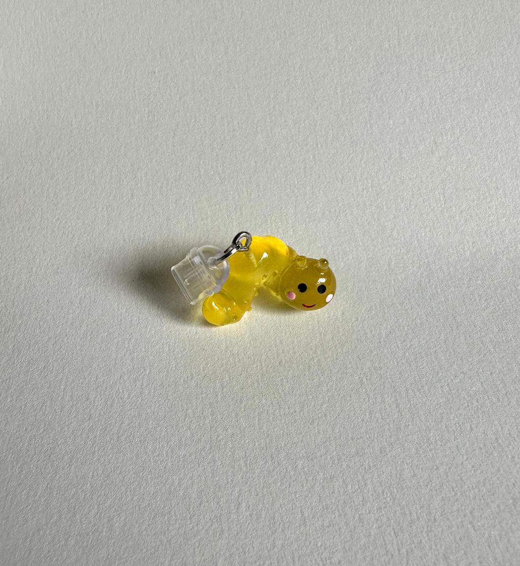 Bookworm Device Charm