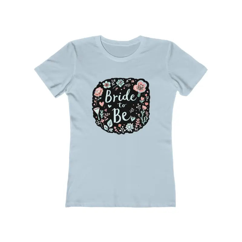 Ocean State Styles T Shirt Bride To Be Floral Circle Bridal